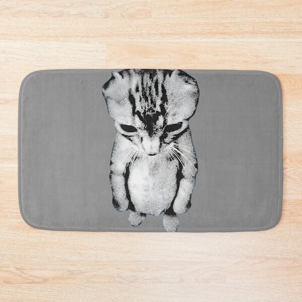 Item preview, Funny Sad Crying Cat Meme - El Gato Munchkin Kitten Art designed and sold by ArleneRowe.