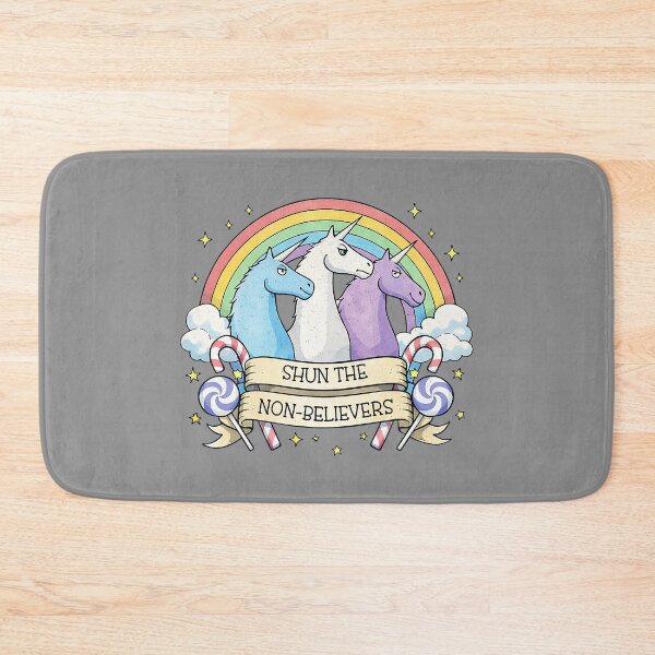 Item preview, Funny Shun The Non-Believers Unicorn Candy Tee designed and sold by ArleneRowe.