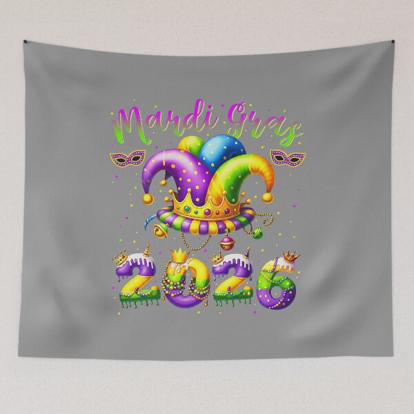 Artikelvorschau, Fröhlichen Mardi Gras 2026! Narrenhut aus New Orleans für Männer, Frauen und Kinder entworfen und verkauft von ArleneRowe.