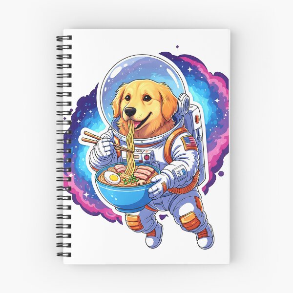 Item preview, Astrodog Loves Ramen designed and sold by Zigg-Wear.