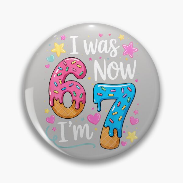 Item preview, I was 6 Now I'm 7 Year Old Birthday Kids Boys Girls  designed and sold by FrankIsabel.