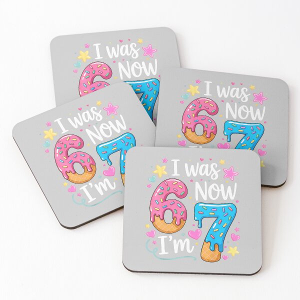 Item preview, I was 6 Now I'm 7 Year Old Birthday Kids Boys Girls  designed and sold by FrankIsabel.