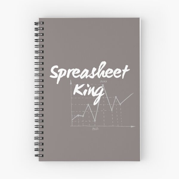 Item preview, Spreadsheet King - Minimalist Office Decor for Accountants designed and sold by arceeddesign.