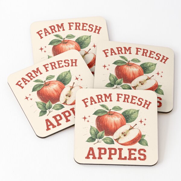 Item preview, Farm Fresh Apples Vintage Orchard Harvest Illustration designed and sold by JackCurtis1991.