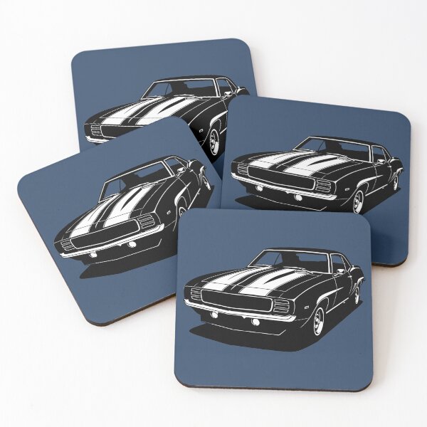 Artikelvorschau, Klassisches Design des 1969er Chevy Camaro | Amerikanischer Oldtimer entworfen und verkauft von KatanaCreative.