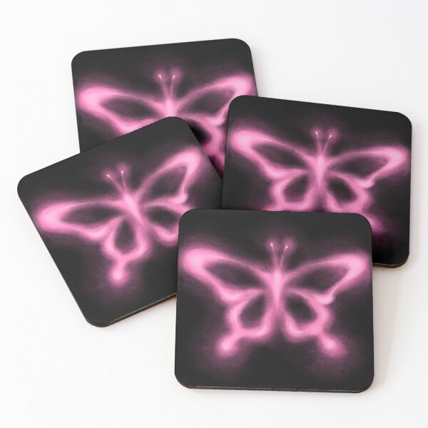 Item preview, Neon Pink Butterfly Aesthetic designed and sold by MellowZaya.