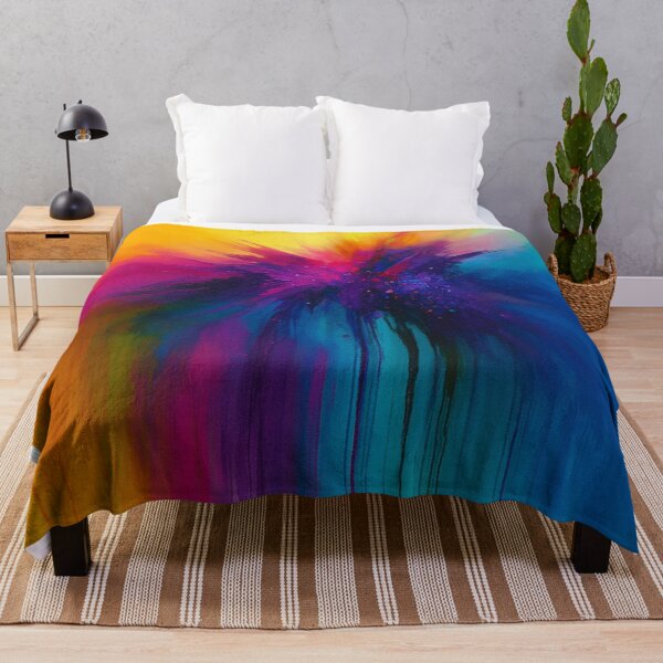 Item preview, Colorburst Cascade Abstract Explosion designed and sold by Joey Santiago.