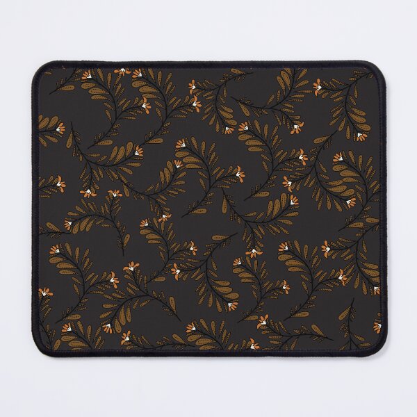 Item preview, Seamless dark boho pattern featuring rich, moody tones designed and sold by Line-Aura.