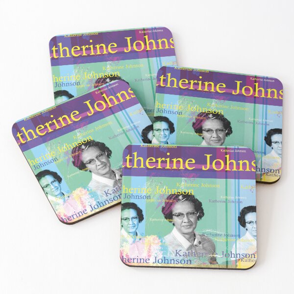 Item preview, Katherine Johnson Portrait Collage NASA Mathematician Design designed and sold by Mauswohn.