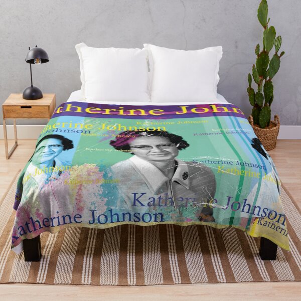 Item preview, Katherine Johnson Portrait Collage NASA Mathematician Design designed and sold by Mauswohn.