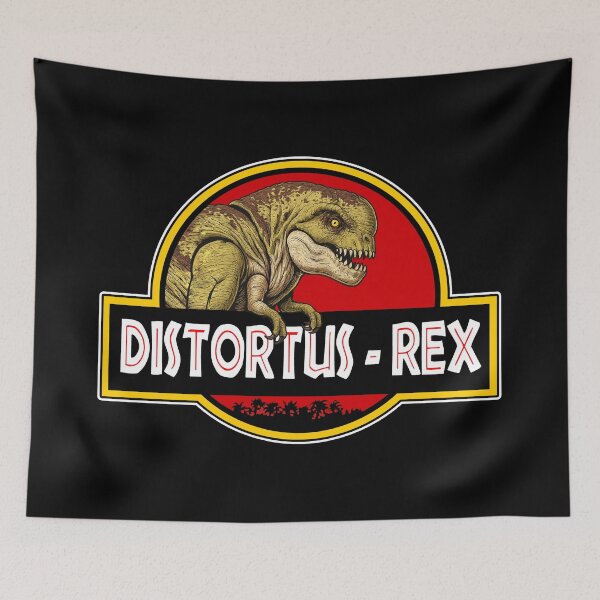 Item preview, drex distortus rex jurassic logo  designed and sold by Blck-Acid-Devil.