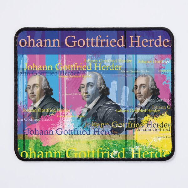 Item preview, Johann Gottfried Herder Portrait Collage Modern Art Design designed and sold by Mauswohn.