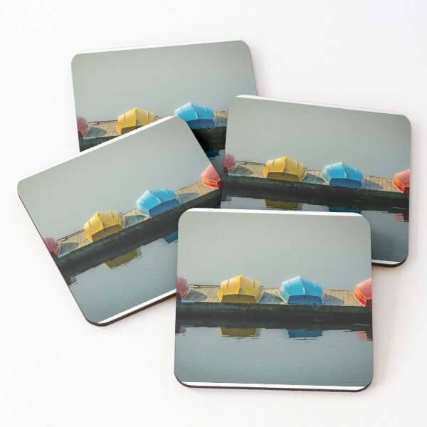 Item preview, Four colorful boats ready to go designed and sold by jsvachon.