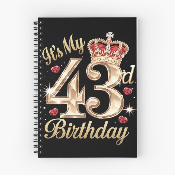 Item preview, It's My 43rd Birthday, 43 Years Old, 43rd Birthday Queen  designed and sold by DigitaldeligArt.