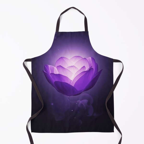 Item preview, Purple Aura Glow – Ethereal Lotus of Inner Awareness | ArtivaNest Sacred Design designed and sold by ArtivaNest.