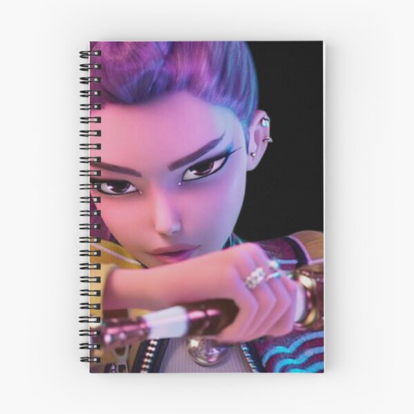 Aperçu de l'œuvre Pack d'autocollants mignons et drôles Rumi Kpop Demon Hunters HUNTR/X Huntrix, coques de téléphone, t-shirts, journaux, sacs, couvertures, etc. / Kpop Demon Hunters Rumi Merch / Kpop Girl créée et vendue par TeenLake.
