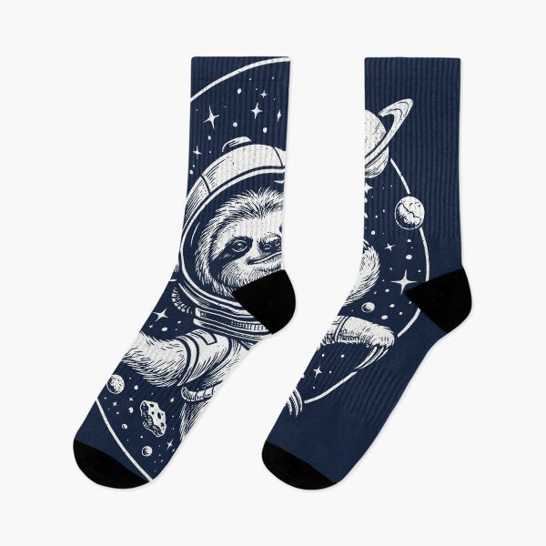 Artikelvorschau, Faultier im Weltraum Vintage Distressed Astronaut Kosmisch entworfen und verkauft von Y-Vibes.