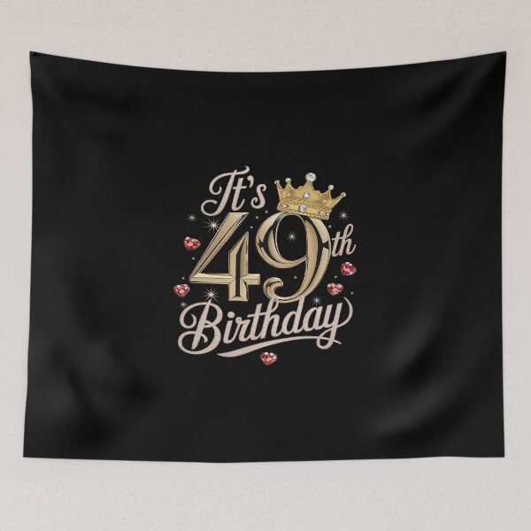 Item preview, It's My 49th Birthday, 49 Years Old, 49th Birthday Queen 1  designed and sold by DigitaldeligArt.