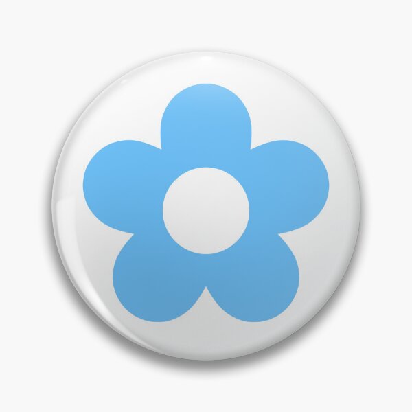 Item preview, Light Blue Flower designed and sold by ScarletLilyShop.