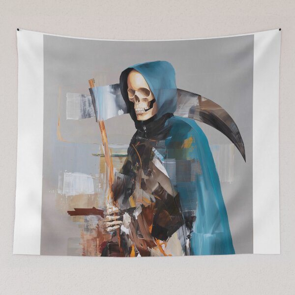 Item preview, Grim Reaper with Blue Cloak designed and sold by lautir.