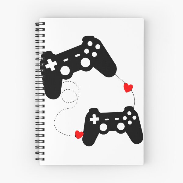 Item preview, Gaming Couple Connected Controllers - Player 1 and Player 2 Love designed and sold by Neveza.