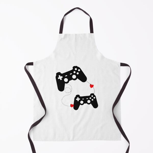 Item preview, Gaming Couple Connected Controllers - Player 1 and Player 2 Love designed and sold by Neveza.