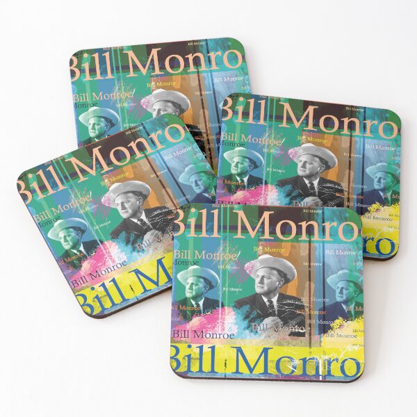 Item preview, Bill Monroe Bluegrass Legend Portrait Collage Design designed and sold by Mauswohn.