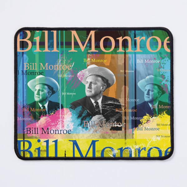 Item preview, Bill Monroe Bluegrass Legend Portrait Collage Design designed and sold by Mauswohn.