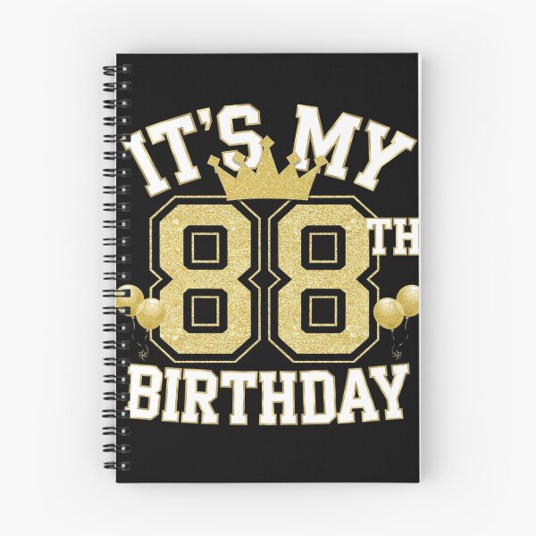 Item preview, It's My 88th Birthday For 88 Years Old Man And Woman  designed and sold by DigitaldeligArt.
