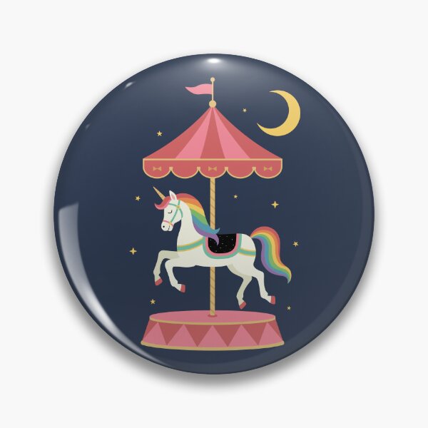 Item preview, Carousel Unicorn designed and sold by AndyWestface.