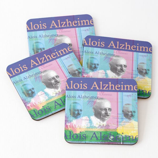 Item preview, Alois Alzheimer Portrait Collage Medicine History Art designed and sold by Mauswohn.