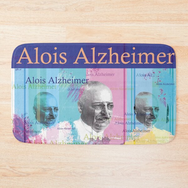 Item preview, Alois Alzheimer Portrait Collage Medicine History Art designed and sold by Mauswohn.