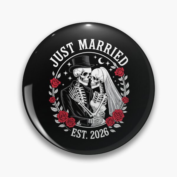 Item preview, Just Married Est 2026 Wedding designed and sold by MerchDeviant.
