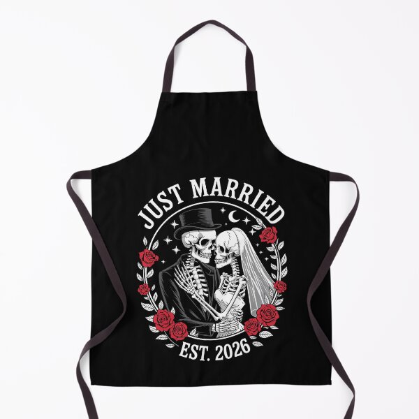 Item preview, Just Married Est 2026 Wedding designed and sold by MerchDeviant.