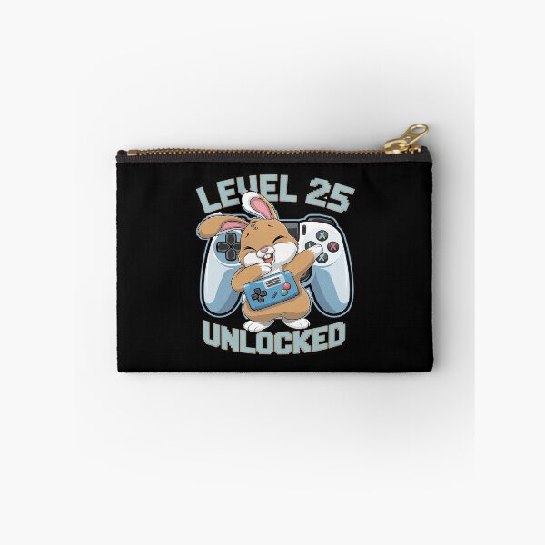 Item preview, Level 25 Unlocked - Dabbing Rabbit Gamer 25th Birthday designed and sold by DigitaldeligArt.