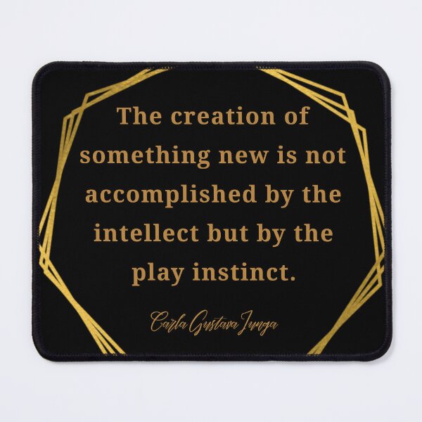 Item preview, The creation of something... - Carl Gustav Jung designed and sold by JokeAndStyle.