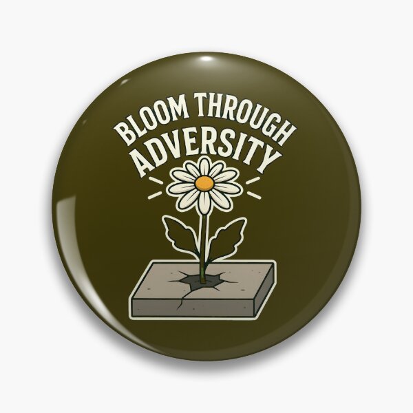 Item preview, Bloom Through Adversity – Resilience Motivation designed and sold by ys96.