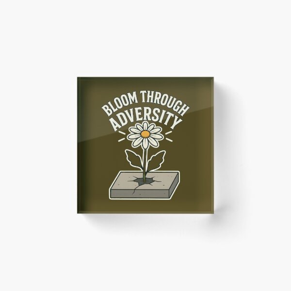 Item preview, Bloom Through Adversity – Resilience Motivation designed and sold by ys96.
