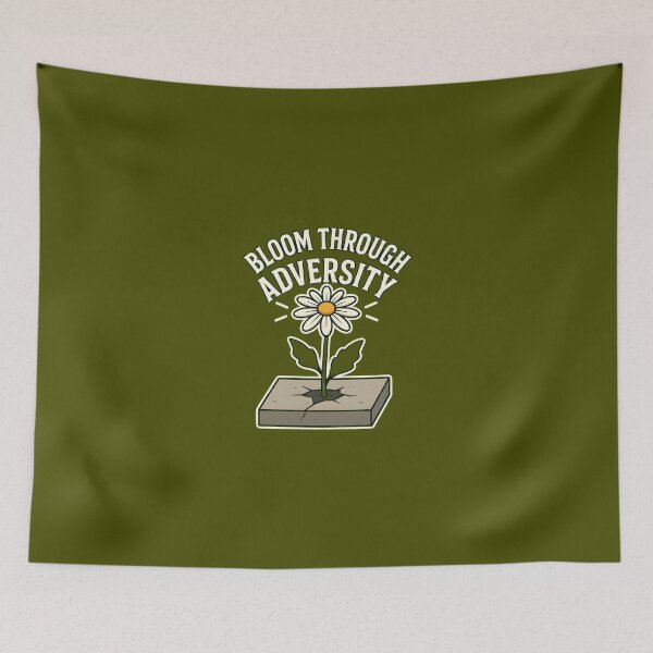 Item preview, Bloom Through Adversity – Resilience Motivation designed and sold by ys96.