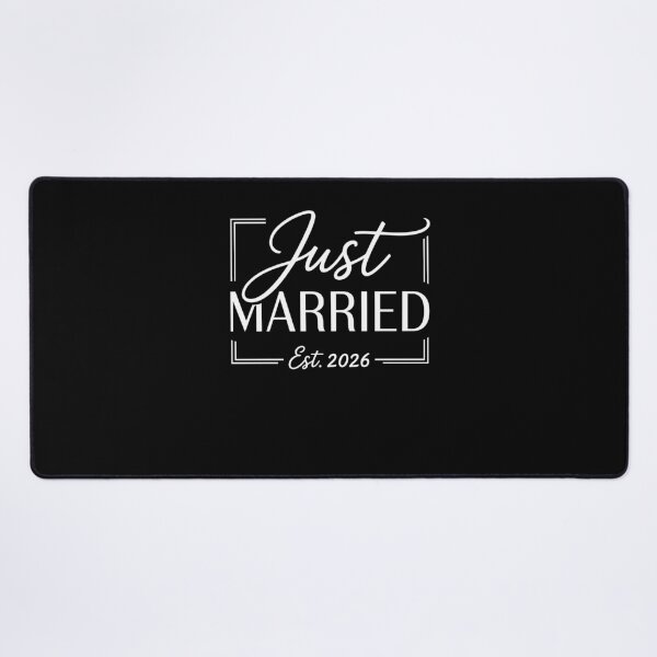 Item preview, Just Married Est 2026 Wedding Gift designed and sold by MerchDeviant.