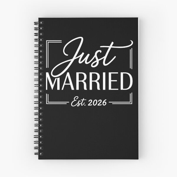 Item preview, Just Married Est 2026 Wedding Gift designed and sold by MerchDeviant.