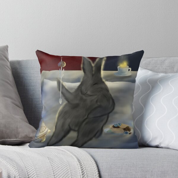 Item preview, The Sophisticated Rabbit: Moonlit Tea and Magic Mushroom designed and sold by dreamseller88.