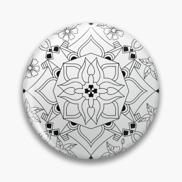 Item preview, Detailed Circular Mandala designed and sold by AmaiDream.