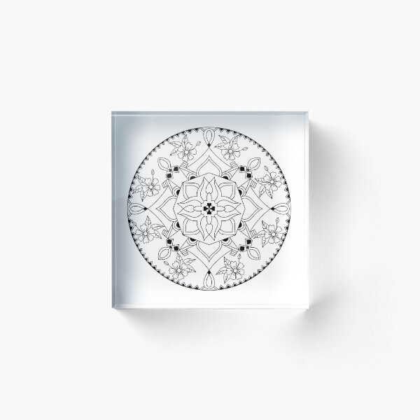 Item preview, Detailed Circular Mandala designed and sold by AmaiDream.