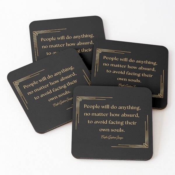 Item preview, People will do anything... - Carl Gustav Jung designed and sold by JokeAndStyle.