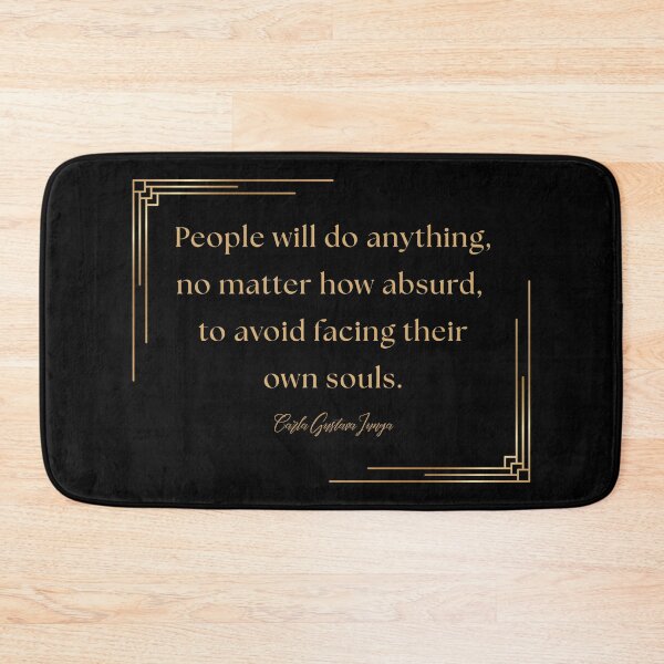 Item preview, People will do anything... - Carl Gustav Jung designed and sold by JokeAndStyle.