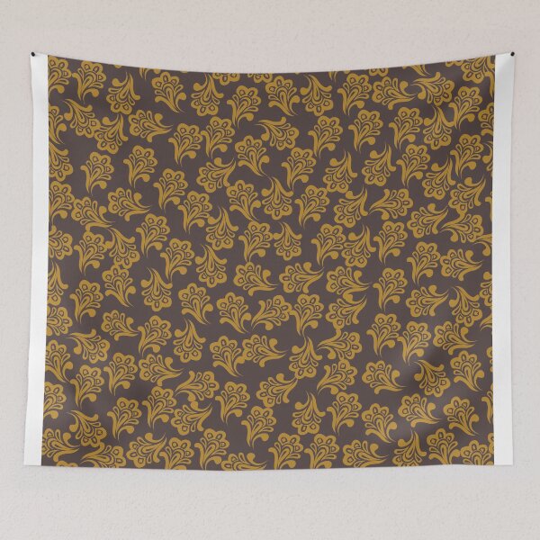 Item preview, Brown geometric rug design with a modern geo-magic aesthetic designed and sold by Line-Aura.