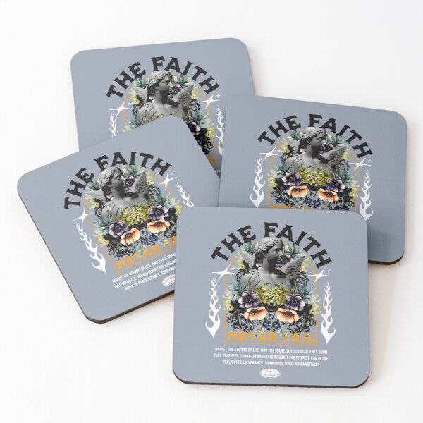 Item preview, The Faith Never Fail - Resilience Angel Floral Art designed and sold by MOFAPPAREL.