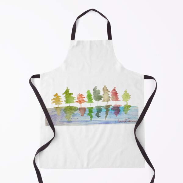 Item preview, Little Trees on the Lake designed and sold by Praline Creative.