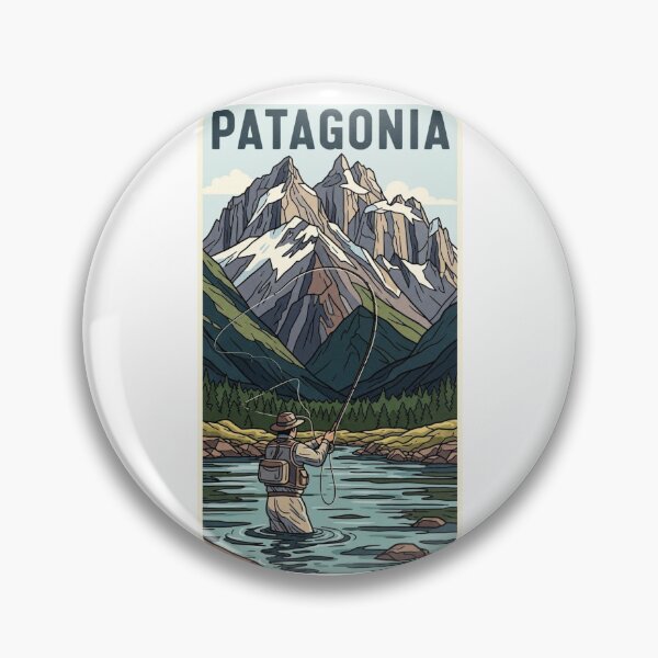 Item preview, Retro Vintage Patagonia Outdoor  designed and sold by ArtFromBeyond.